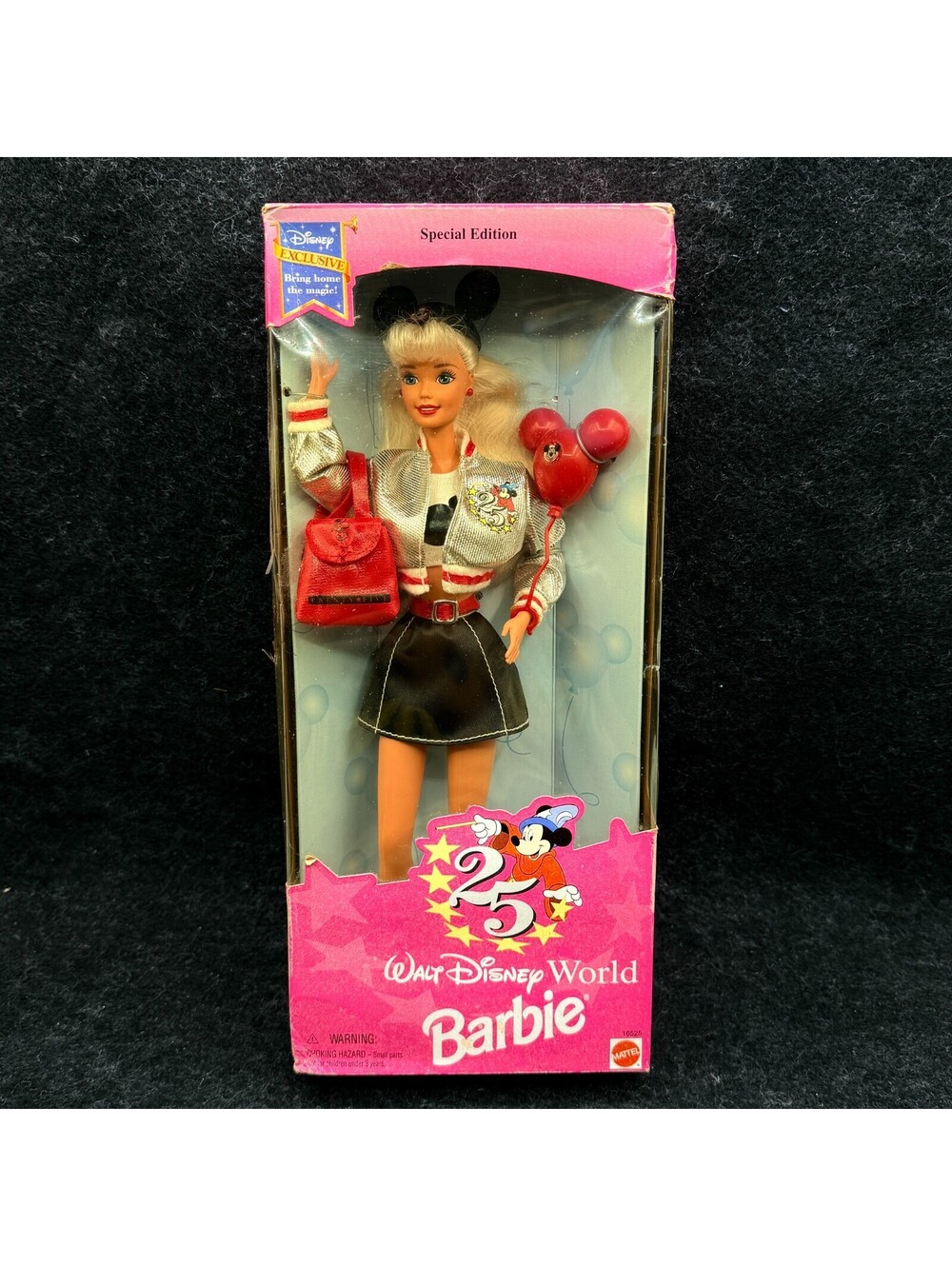 Mattel Walt Disney World 25th Anniversary Barbie Special Edition Doll MPN 16525